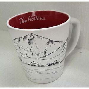 2018 Limited Edition Tim Hortons Coffee Mug 14oz Capacity Hockey Outdoors
